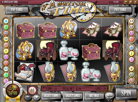 A Switch in Time free slot game