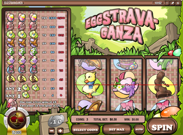 Eggstravaganza free slot game