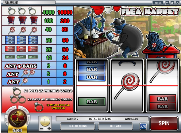 Flea Market free slot game
