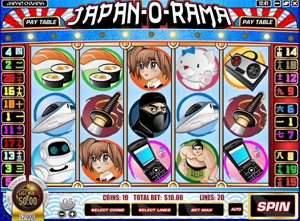 Japan-O-Rama free slot game