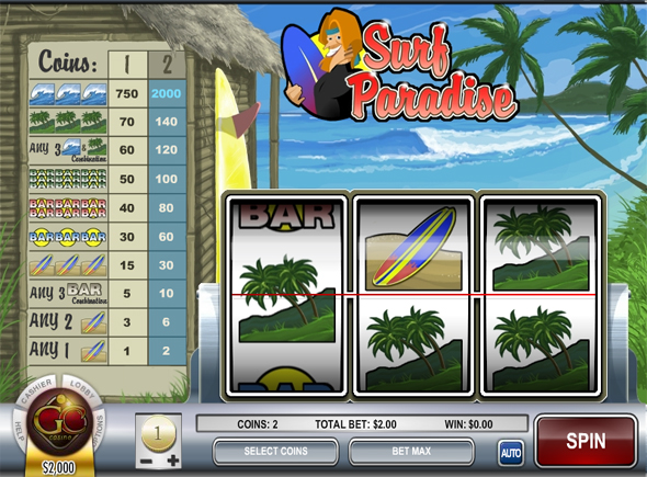 Surf Paradise free slot game