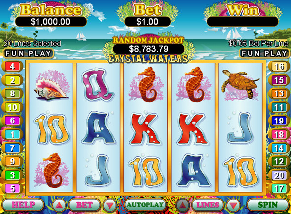Crystal Waters slot game