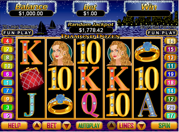 Diamond Dozen slot game