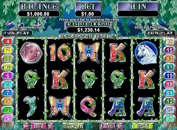 Enchanted Garden slot game
