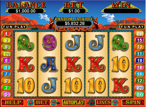 Red Sands slot game