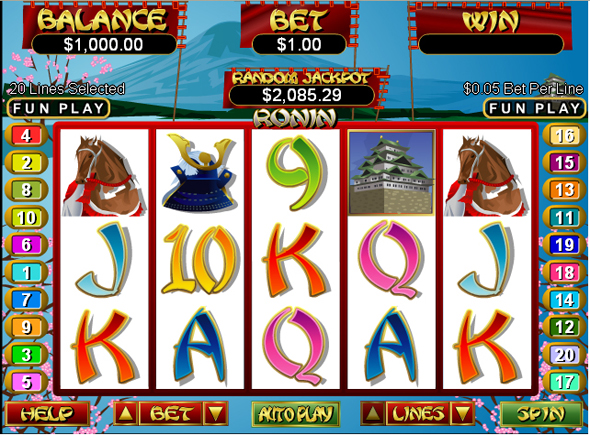 Ronin slot game